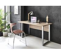 Mobili per ufficio studio completo Office Edition in rovere Soma/bianco opaco (scrivania singola)