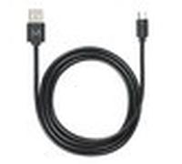 Mobilis 001277 - 1 m - USB A - Micro-USB B - USB 2.0 - Schwarz
