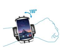 Mobilis 030004 supporto per personal communication Telefono cellulare/smartphone Nero (UNIVERSAL WRIST MOUNT - ARMBAND 5-7IN HH NEW