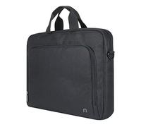MOBILIS Borsa a Tracolla per Computer Portatile/Tablet 14-16", Colore: Nero, toploading The One Basic Unisex-Adulto