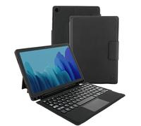 Mobilis Custodia per Samsung Galaxy Tab A9+ 11'' con tastiera Bluetooth touchpad rimovibile, per riporre penne e treppiede, custodia SM-X210 SM-X216, custodia tastiera francese AZERTY, nero