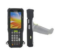 Mobilis Custodia Protettiva per Terminale Mobile Zebra MC3400 MC3450 | Cover Rinforzata in Siilicone - 2 Punti di Attaccatura per Tracolla - Protezione di Grado Militare - Nero