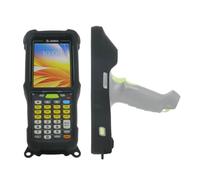 MOBILIS Custodia Protettiva per Terminale Mobile Zebra MC9400 MC9450 in Siilicone, 2 Punti di Attaccatura per Tracolla - Nero