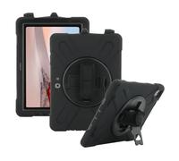 MOBILIS Custodia rinforzata con tracolla per Microsoft Surface Go 4 GB 3 GB 2 GB 1, custodia protettiva antiurto con treppiede rotante, colore: Nero
