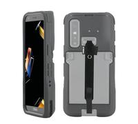 Mobilis Custodia robusta per computer mobile Zebra TC501 con cinghia da polso, custodia protettiva rinforzata di grado militare antiurto, materiali riciclati, nero