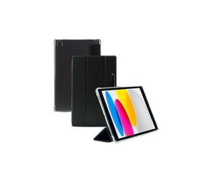 Mobilis Edge 27,7 cm [10.9] Custodia a libro Nero, Trasparente (Mobilis EDGE Case for iPad 10,9 10th) NEW
