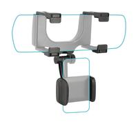 Mobilis Universal Car Rear Mirror Mount for Smartphone