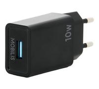 Mobilis Wall Charger 10.5W 1 USB a Caricabatterie rapido 001360