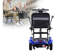 Mobilità Per Scooter Pieghevole Per Mobilità Scooter A 4 Ruote,Scooter Elettrico Pieghevole,Scooter Elettrico,Scooter Elettrico Per La Mobilità Per Adulti/Anziani 20Ah