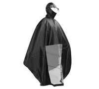 Mobilità Scooter Rain Poncho Poliestere PVC Impermeabile Copertura Della Pioggia Del Veicolo Elettrico Con Strisce Riflettore Per Pioggia Neve Pioggia (Nero)