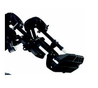 Mobility Ardea Pedana Elevabile Manuale sinistra per carrozzina Escape DX Nero