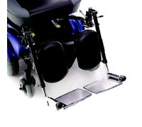 Mobility Ardea Pedana elevabile manualmente per carrozzina elettrica VIRGO Nero