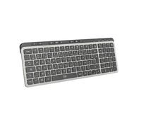 Mobility Lab - KP450W Compact - Tastiera senza fili Multi-connessioni - AZERTY, ricevitore USB 2.4 Ghz + 2 x Bluetooth, 25 scorciatoie multimediali, ricarica rapida tramite USB-C - Windows