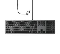 MOBILITY LAB Tastiera cablata DesignTouch per MAC Grigio siderale - AZERTY