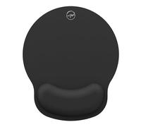 Mobility Lab ML312736 - Tappetino per mouse ergonomico - Tappetino per mouse con poggiapolso per destrorsi e mancini, precisione assoluta, flessibile, antiscivolo, pulizia Facil - nero