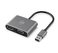 Mobility Lab ML312842 - Adattatore USB 3.0 a HDMI e VGA - Compatibile con macOS e Windows - Adattatore video