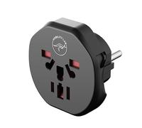 Mobility Lab ML314051 - Adattatore da viaggio USA, UK, Australia, EUR a Francia e Germania - Prese Mondo verso Europa