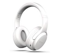 Mobility Lab RYGHT Tempo Cuffie Bluetooth Over Ear, Cuffie Wireless con Microfono, Pieghevoli e Leggere, 20 Ore di Autonomia, Bluetooth 5.4, Cavo Jack 3,5 mm - Bianco Perla
