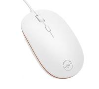 Mobility Lab ML301884 Mouse ottico cablato 1600 DPI per Mac e PC - Bianco