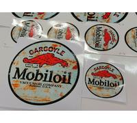 Mobiloil Gargoyle Adesivo Ruggine Ø 3 Da 120 CM - Gulf Olio Mobil Texaco