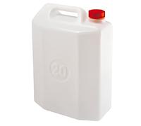 MobilPlastic S.P.A. Canestro in Plastica, Modello Standard, Pehd, capacità 20 Lt, Tappo E Travasatore