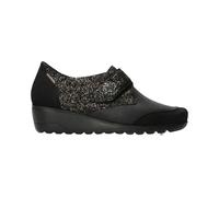 mobils by Mephisto Branda Scarpe Sportive Comode in Nero con Cinturino a Strappo