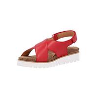 Mephisto Mobils Tally, Sandali Donna con Plantare Estraibile (Scarlet, numeric_38)