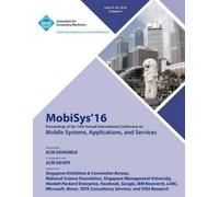 Mobisys 16 Conf MobiSys 16 14th Annual International Conference on M (Tascabile)