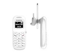 Mobitel Telefono nano con funzione di selezione Bluetooth, mini telefono sbloccato senza SIM, con diverse lingue e magica distorsione della voce, leggero e facile da trasportare con utente