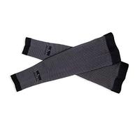 Mobius Calze a Compressione/Ginocchio Brace Calzini XXS - Nero/Grigio, M