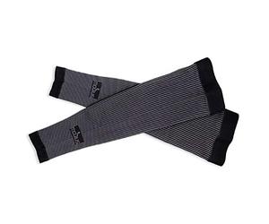 Mobius Calze a Compressione/Ginocchio Brace Calzini XXS - Nero/Grigio, M