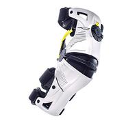 Mobius Ginocchiera x8, bianco/giallo, taglia XXL