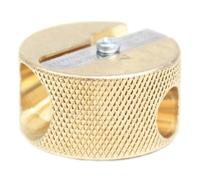 Mobius+Ruppert 0602 Classic M+R Temperamatite con 2 fori Oro Confezione da 1