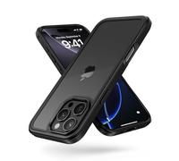 MobNano Cover Compatibile con iPhone 16 Pro Max, Sottile Antiurto AntiGraffio, Protettiva Custodia Compatibile con iPhone 16 Pro Max - Nero