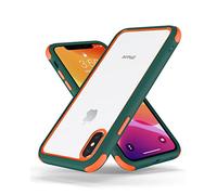 MobNano Cover Compatibile con iPhone X, iPhone XS, iPhone 10, Sottile Antiurto AntiGraffio, Protettiva Custodia Compatibile con iPhone X, XS-5.8 Pollici - Verde