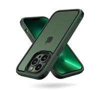 MobNano for cover iPhone 13 Pro, cover colorata per iPhone 13 Pro, Protezione Antiurto di Livello Militare, Retro Resistente ai Graffi, Custodia iPhone - Verde/Nero