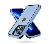 MobNano for cover iPhone 13 Pro, cover colorata per iPhone 13 Pro, Protezione Antiurto di Livello Militare, Retro Resistente ai Graffi, Custodia iPhone - Blu/Nero
