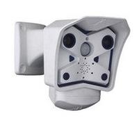 Mobotix M12D-Sec - Telecamera di sicurezza IP per interni ed esterni, a proiettile, colore: bianco, 2048 x 1536 pixel, telecamera di sorveglianza IP, per interni ed esterni, con proiettile, IP65