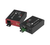 Mobotix Amplificatore di rete MX-A-ETP1A-2601-SET Ricevitore/Trasmettitore 10/100 Mbit/s Nero
