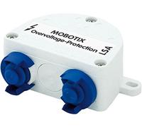 Mobotix Protection-Box-LSA - Sistema di videosorveglianza con protezione da sovratensione, colore: Nero/Bianco