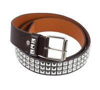 MOBUTOFU 1 Pc Cintura rivettata cintura del corsetto cintura a cricchetto cintura borchiata cintura da donna perno guinzaglio fascia lombare cintura cintura lega Coffee