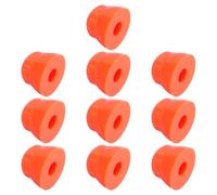 MOBUTOFU 10pezzi Tappi per Bulloni da Parco Giochi in Plastica Arancione Copri Dadi Protettivi Resistenti alle Intemperie per Attrezzature da Gioco all Aperto Facili da Installare