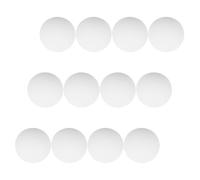 MOBUTOFU 12 Pezzi Protezione Parete Maniglia Porta in Silicone Bianco 2 | Protegge Pareti e Riduce Segni, Installazione Autoadesiva, per Casa e Camere da Letto, Finitura Bianca