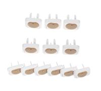 MOBUTOFU 12pezzi Copriprese Sicuri Per Protezioni Elettriche Per Outlet Facili Da Installare Da Tri-fase Bi-fase Per Sicurezza Domestica e Pubblica
