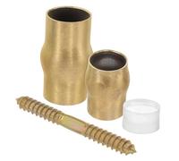 MOBUTOFU 1set Antiscivolo Ottone Per Bastoni Da Passeggio Per Anziani Accessori Per Giunti Fai Da Te Compatibile Con Uso Ed Esterno Prolungamento Della Durata e Sicurezza Nella Camminata