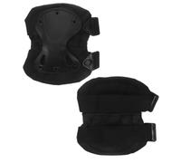 MOBUTOFU 2 Pezzi Ginocchiere Protettive Rigide per Uomini, Sport Outdoor, | Imbottitura Ammortizzante e Traspirante, Fissaggio Stabile, Nero, 19, 00x17, 00x6, 00cm