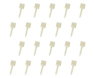 MOBUTOFU 20 Pezzi Pin per Tiro in ABS Leggero e Portatile per attività All'aperto Accessori Essenziali per Amanti del Tiro L'