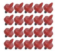 MOBUTOFU 30 Pezzi Gocciolatore Irrigazione 2l in Plastica Rosso per Orti | Orto e Alberi, Uso in Cortile e Casa, Favorisce Crescita Sana, Risparmia Acqua