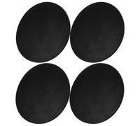MOBUTOFU 4 Pezzi Disco da Taglio Rotondo per Campionatore Gsm in Gomma Nero | Supporto Uniforme, Allineamento Preciso del Punto, Risultati Ripetibili, per Cartiere e Tipografie