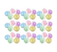 MOBUTOFU 50 Capsule Rotonde Vuote Semitrasparenti Color Macaron 70 MM per Distributori Automatici Contenitori di Plastica Riempibili per Caramelle e Giocattoli Set da 50 Pezzi per